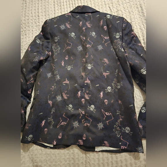 Zadig & Voltaire Victor Tattoo Print Blazer - Picture 4 of 12